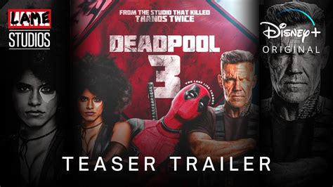 Deadpool 3 2023 Teaser Trailer Marvel Lame Studios Youtube
