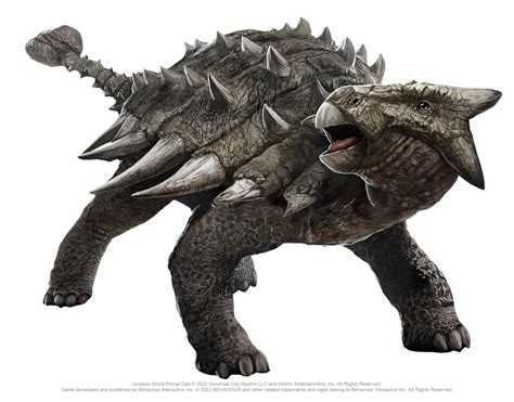 Jurassic World Primal Ops Ankylosaurus Png By Jurassicworldcards On