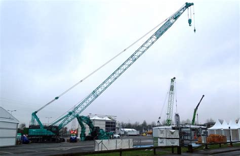 Machine In Focus Cke900g 2 Crawler Crane Kobelco Construction