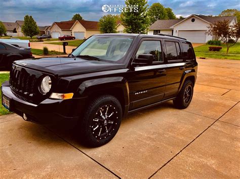 2017 Jeep Patriot With 17x8 15 Rtx Offroad Ravine And 22560r17