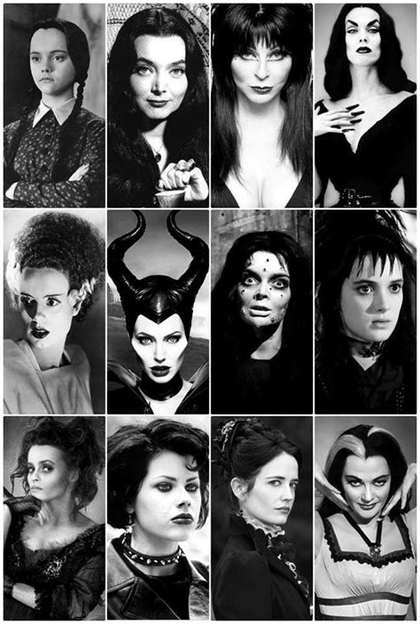 Just Some Goth Queens I Aspire To Be‍♀️ Celebrity Pictures Horror