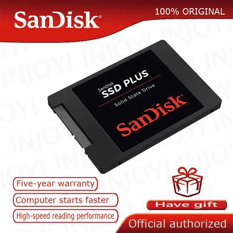 Sandisk Ssd Plus 120gb 240gb 480gb 내부 솔리드 스테이트 디스크 하드 드라이브 Sata3 25 노트북 데스크탑 Pc용sandisk Ssd