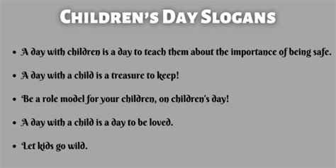 400 Best Childrens Day Slogans That You Will Like