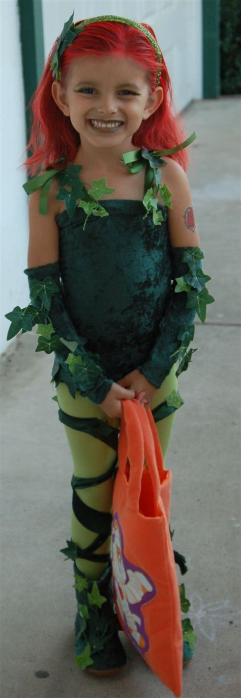 Diy Poison Ivy Costume Ivy Costume Poison Ivy Costume Kids Ivy Girl