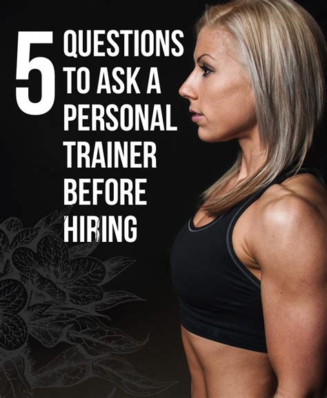 5 Questions To Ask A Personal Trainer Before Hiring Nache Snow