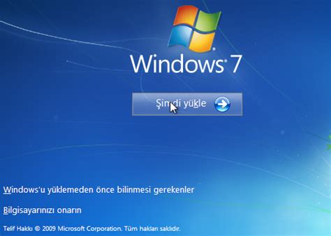 Windows 7 Türkce Kurulum ve Format Atma Resimli Anlatım