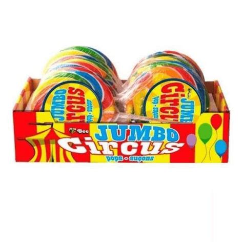 Jumbo Circus Pops Sweet Choice For Candy Buffets
