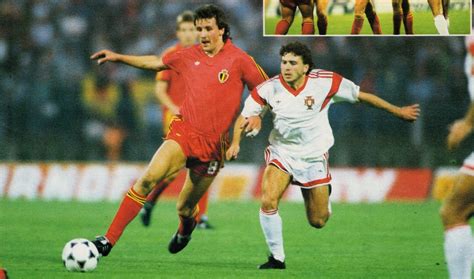 Tim seleccao ini hanya mampu melangkah hingga babak 16 besar. Soccer Nostalgia: September 6, 1989-Belgium 3-Portugal 0 ...