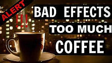 So how much coffee is the optimal amount to drink to get all the benefits, but avoid the negative side effects? Side Effects Of Coffee That You Probably Didn't Know.....?!? - YouTube