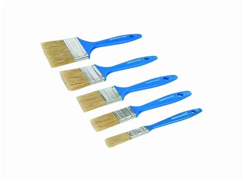 Silverline 314733 5pc Disposable Paint Brush Set