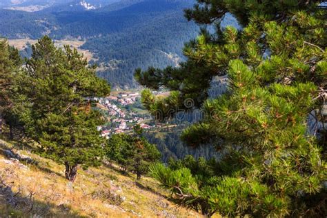 Bulgarian Village In Rhodope Mountains Stock Image Image Of Hill