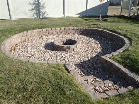 Great Fire Pit Backyard Pavilion In Ground Fire Pit