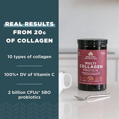 Ancient Nutrition Multi Collagen Powder Protein with Probiotics