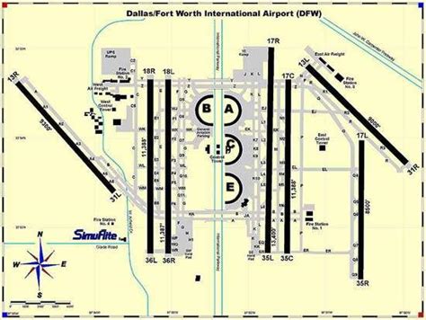 Dallas Airport Map
