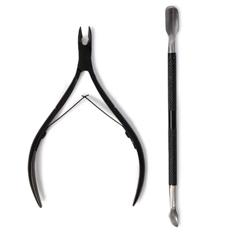 stainless steel cuticle nipper and pusher 14 day manicure