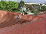 Pressure Cleaning Tile Roof Photos