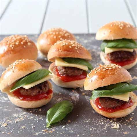 Mini Burger Buns Recipe Baking Mad