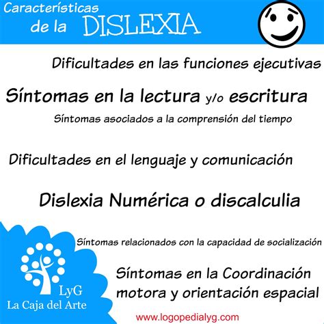Logopedia Lyg Características De La Dislexia
