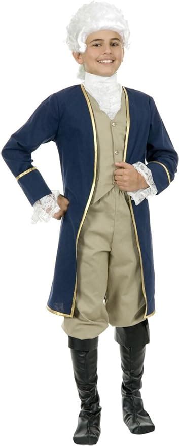 Adult Mens George Washington Colonial Costume Set