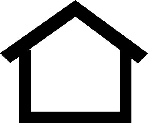 House Svg Png Icon Free Download 191423 Onlinewebfontscom