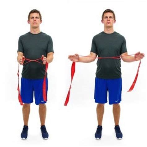 Shoulder External Rotation With Bands By Andrew Richard Exercise How