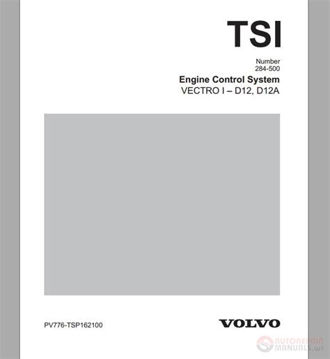 Volvo D12d12a Engine Control System Auto Repair Manual Forum Heavy