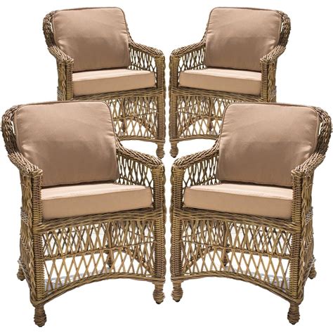 Find the perfect patio furniture & backyard decor at hayneedle, where you can buy online while you explore our room designs and curated looks for tips, ideas & inspiration. Everglades 4 Piece Honey Resin Wicker Patio Dining Chair ...
