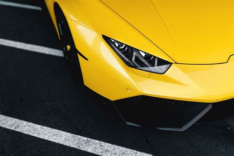 Yellow Cars Lamborghini Car Vehicle Wallpapers Hd Desktop And