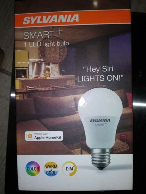 Sylvania Smart Apple Homekit Light Bulb Works With Siri Light Control