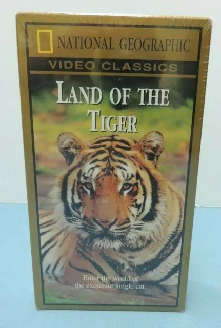 National Geographic Land Of The Tiger Vhs Video Classics Edition C