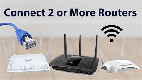 Paano I Connect Ang 2 Or More Routers On One Network Youtube