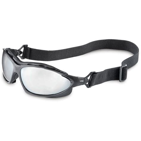 uvex by honeywell seismic black safety glasses sct reflect 50 anti fog