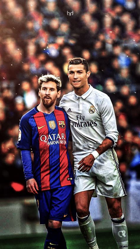 Lionel Messi Vs Cristiano Ronaldo Wallpaper