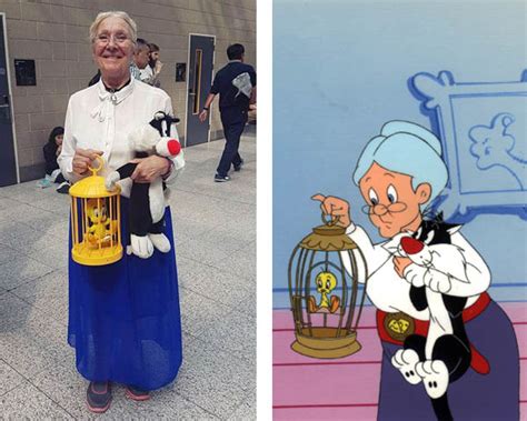 Silvestre piolin dulce y jabonoso. Cosplay para la tercera edad: Abuelita de Piolín y ...