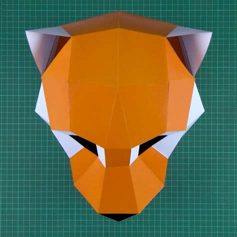 How To Make An Origami Tiger Head Peepsburgh Com
