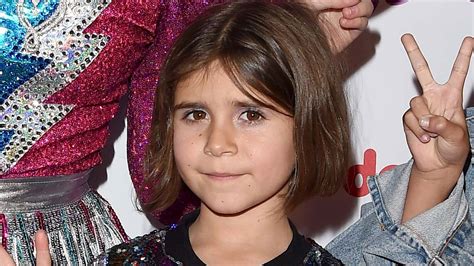 Kourtney Kardashians 9 Year Old Daughter Penelope Dyes Her Hair Red See Her New Look