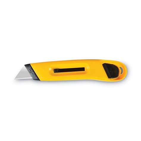 Plastic Utility Knife With Retractable Blade And Snap Closure 6