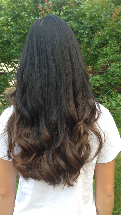 Do yourself a favor and get this hair look to gear up for the summer! Asian Ombre Hair with long Layers and face frame! | Dyed ...