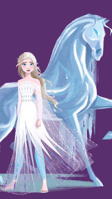 15 New Frozen 2 Hd Wallpapers With Elsa In White Dress And Her Hair