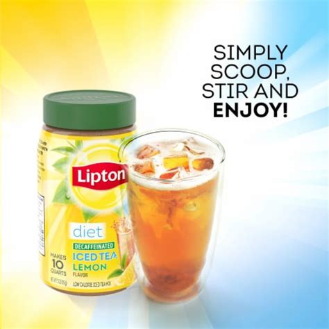 Lipton® Lemon Decaffeinated Diet Iced Tea Mix 3 Oz Fred Meyer