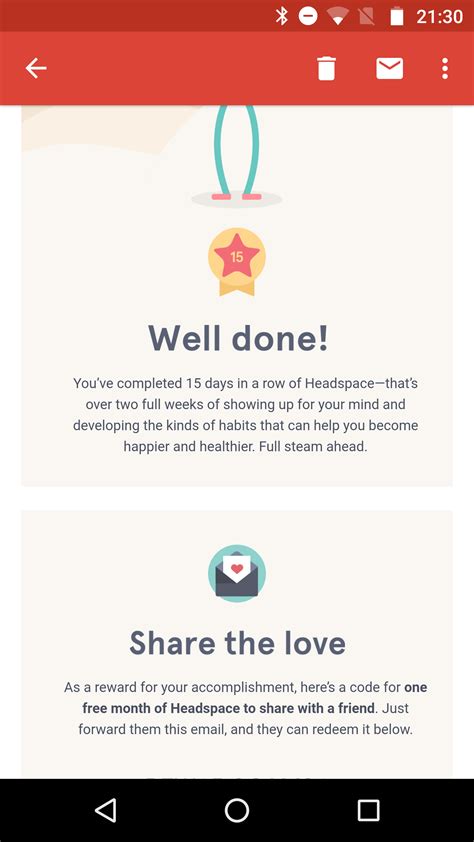 Headspace trade code, I want to trade codes. please I know I am new to