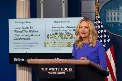 Press Secretary Kayleigh Mcenany Holds A Briefing Capital Pictures