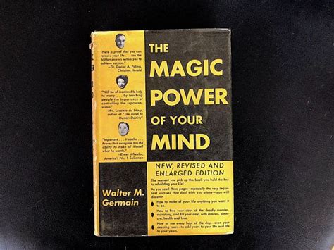 Magic Power Of Your Mind Germain Vintage Self Help Book Pop