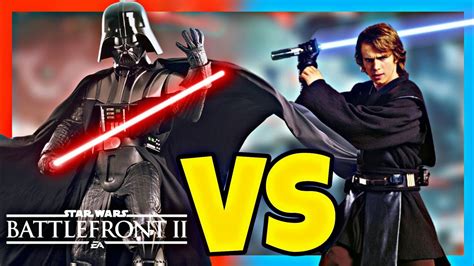 Darth Vader Vs Anakin Heroes Vs Villains Star Wars Battlefront 2