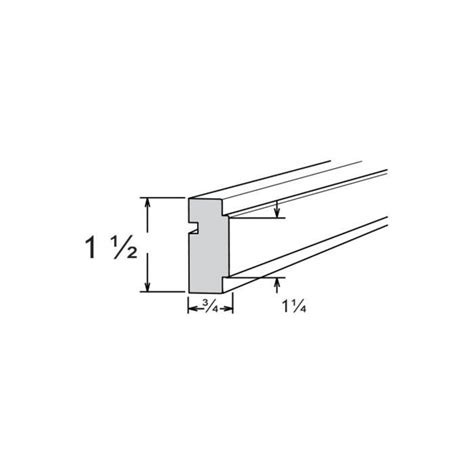 If you know more about chair rail, knowing how and why it would drastically affect the feel and look of your space. Destin White Shaker 96" Square Chair Rail Molding