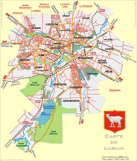Tel 81 744 04 16. AWM's Lublin map