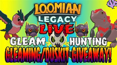 🔴 Gleam And Rare Giveaway Loomian Legacy Roblox 2019