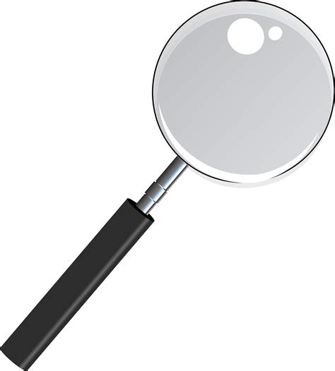 확대경 통해 볼 투명한 Pixabay의 무료 벡터 그래픽
