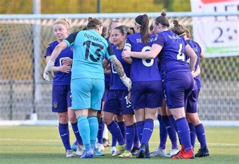 Super League Le Rsc Anderlecht Women Décroche Son 5e Titre Consécutif