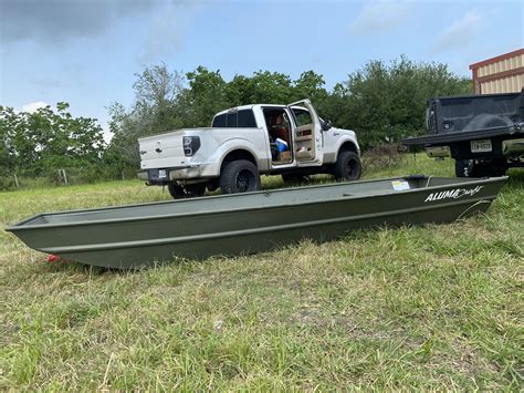 2019 14ft Alumacraft Flat Bottom Jon Boat For Sale In League City Tx